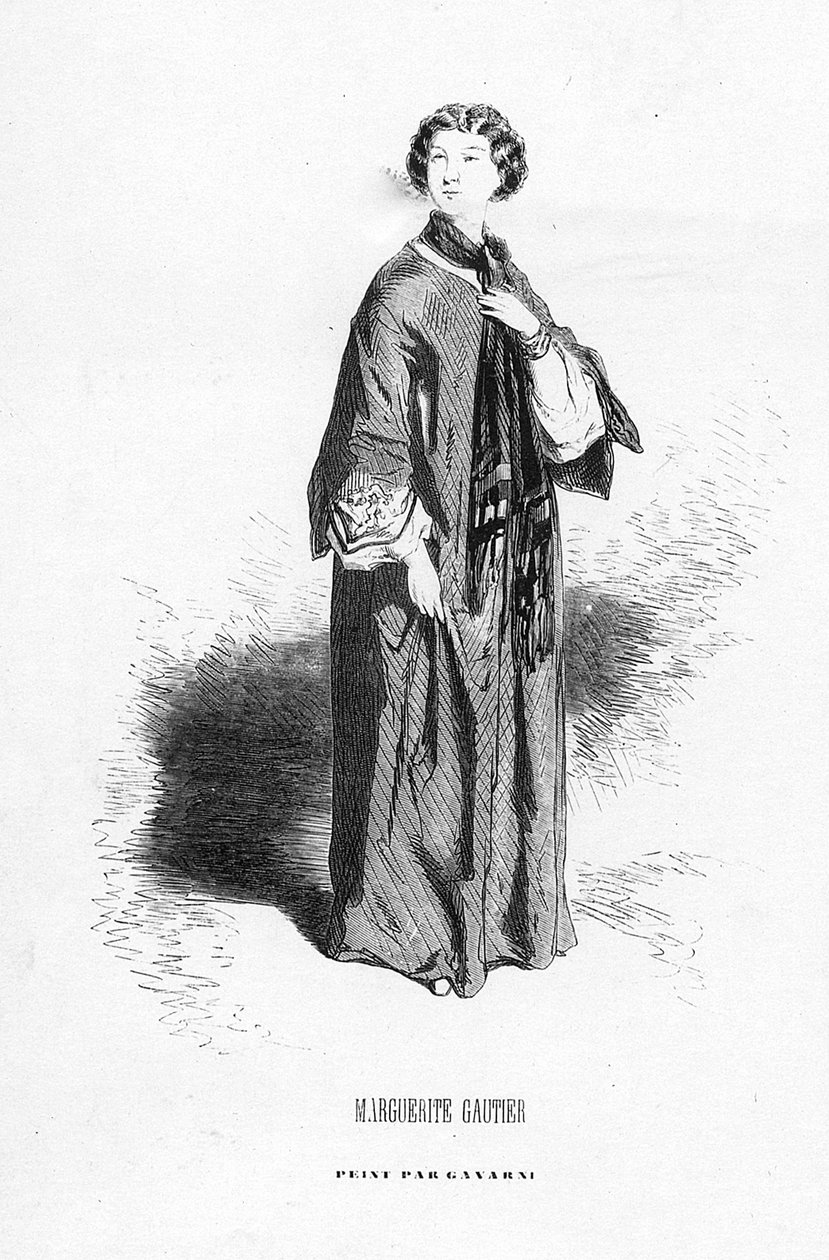 Marguerite Gautier, illustrasjon fra 