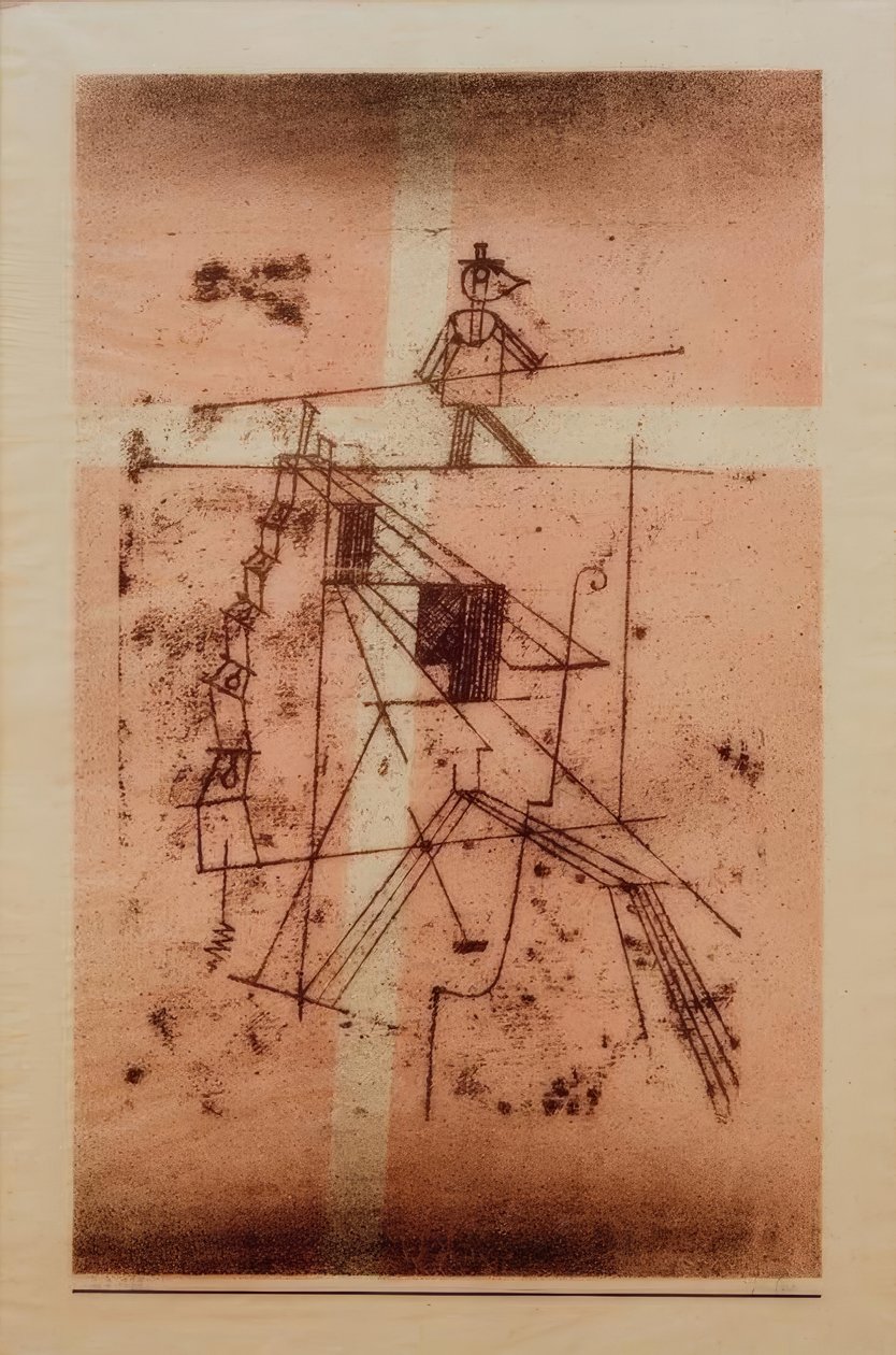 Den stramme rullatoren av Paul Klee