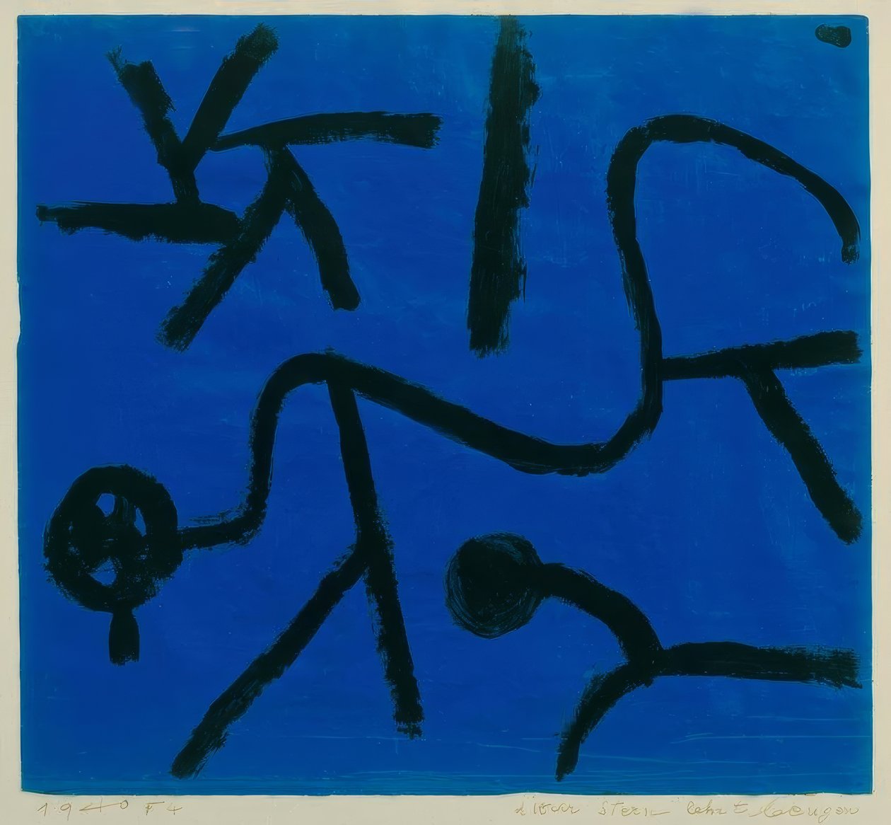 Denne stjernen lærer buing av Paul Klee