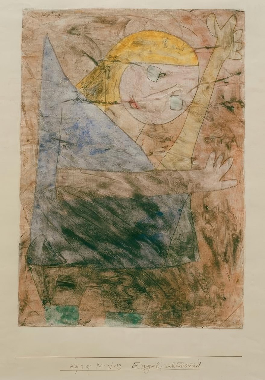 Angel, fortsatt rørende av Paul Klee