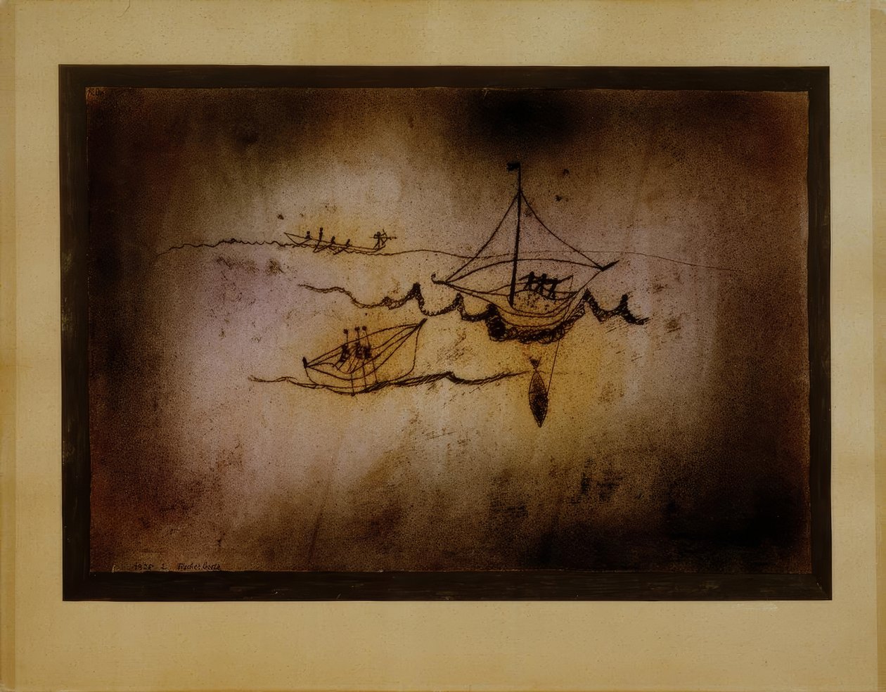 Fiskebåter av Paul Klee