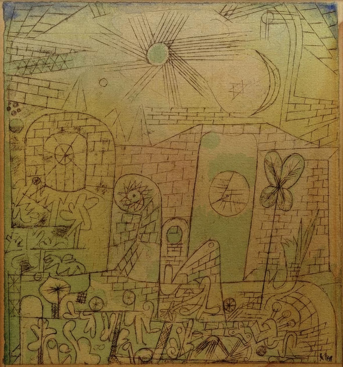 Vårsol av Paul Klee
