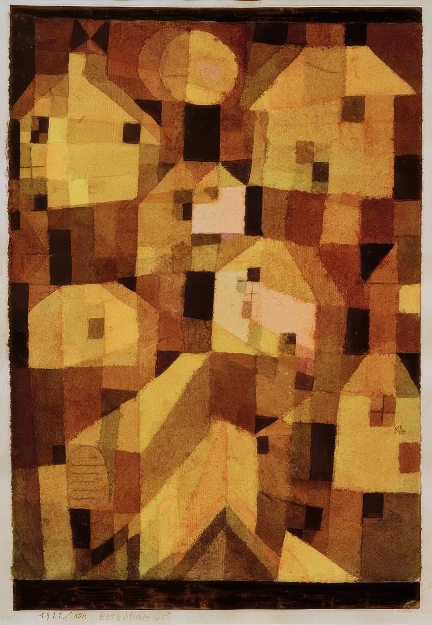 Høststed av Paul Klee