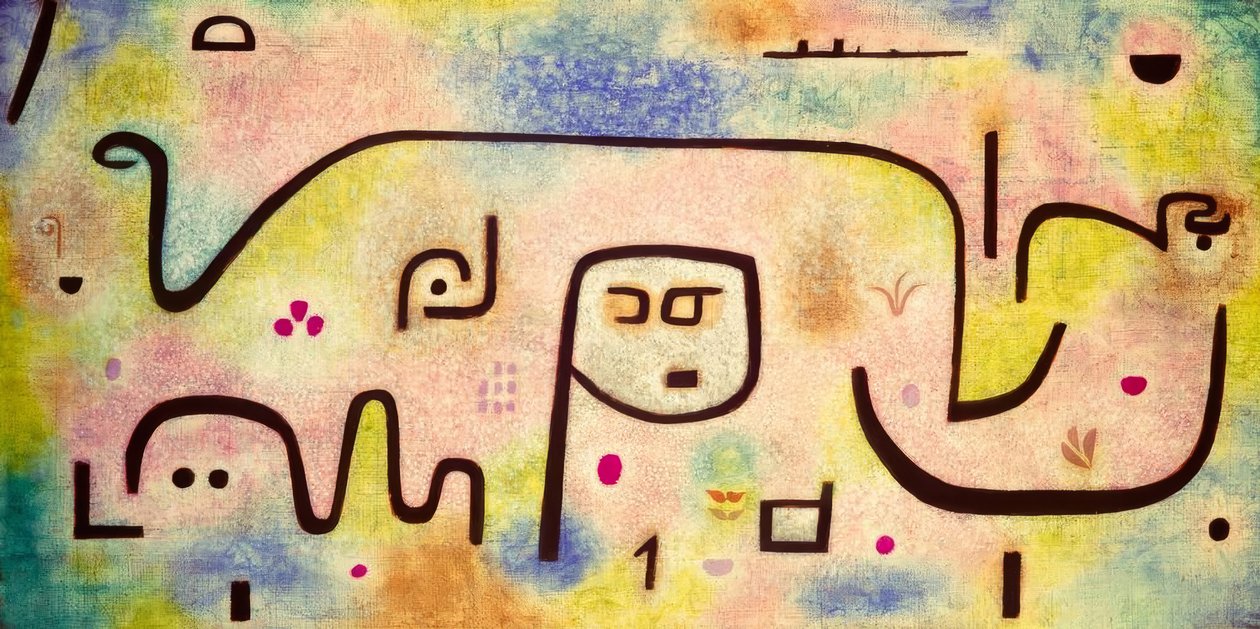 Bittersøt øy av Paul Klee