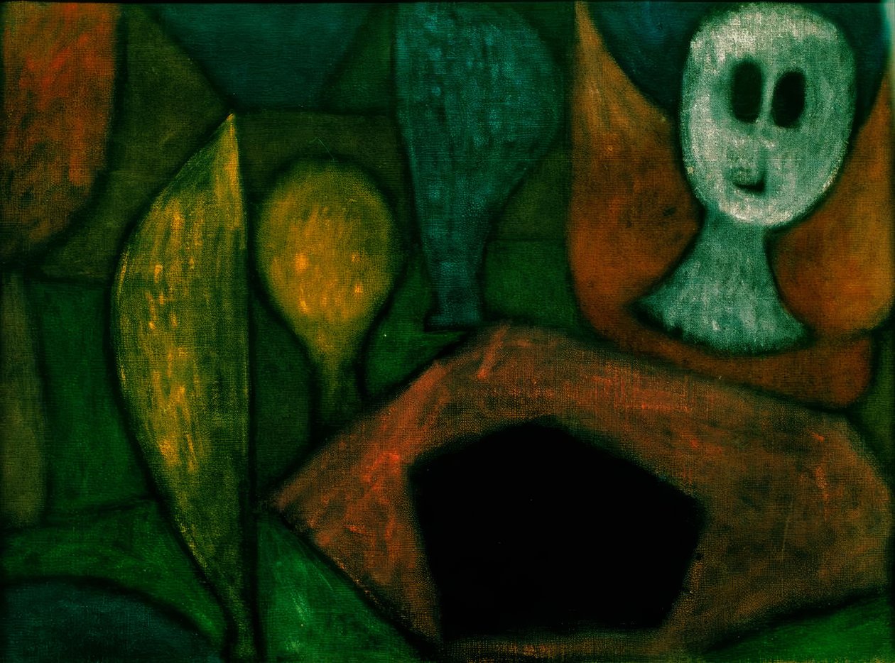Uten tittel (Dødens engel) av Paul Klee
