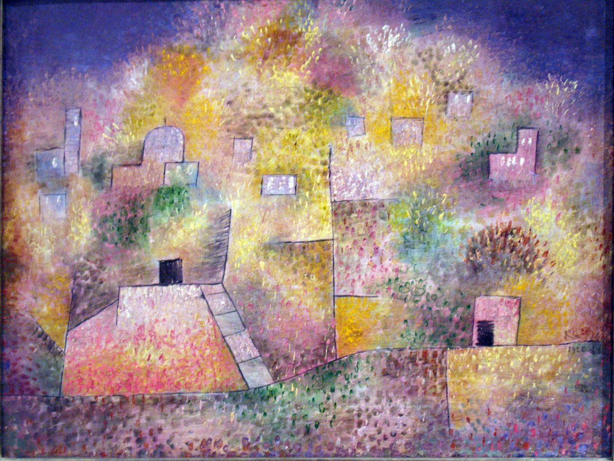 Orientalsk lysthage av Paul Klee