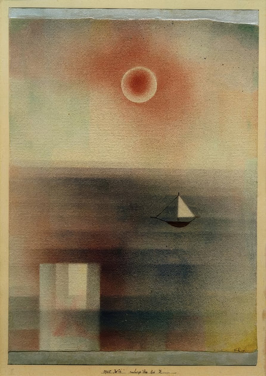 Stille hav ved Z ... av Paul Klee