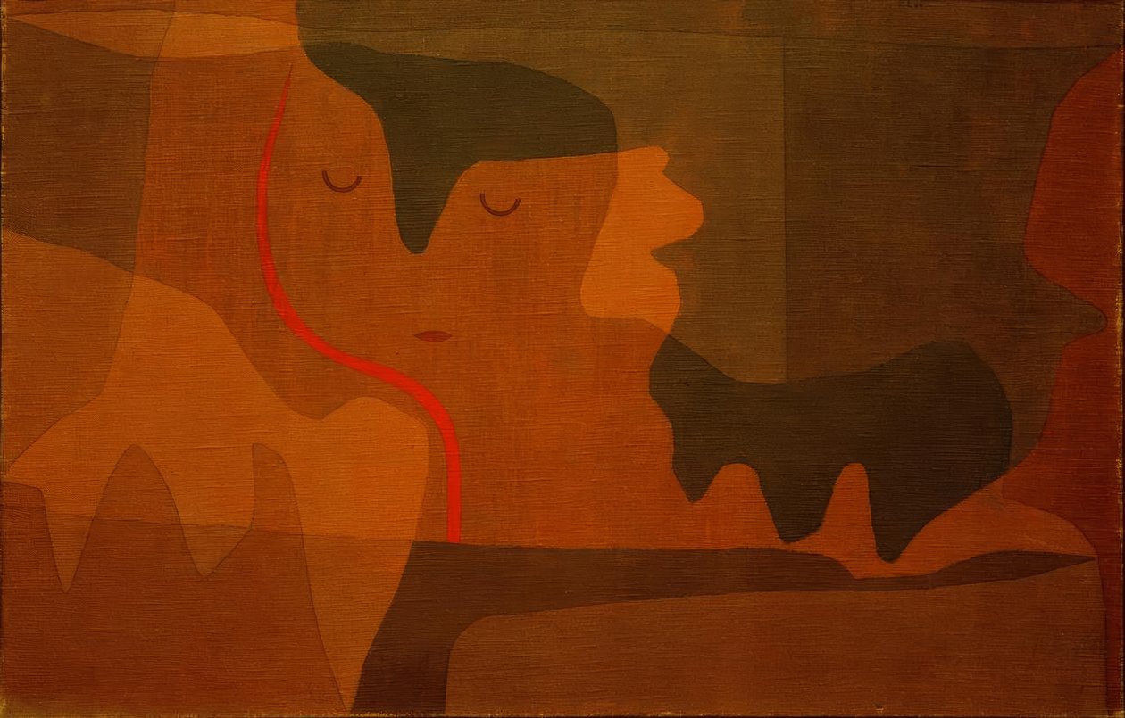 Sfinxens siesta av Paul Klee