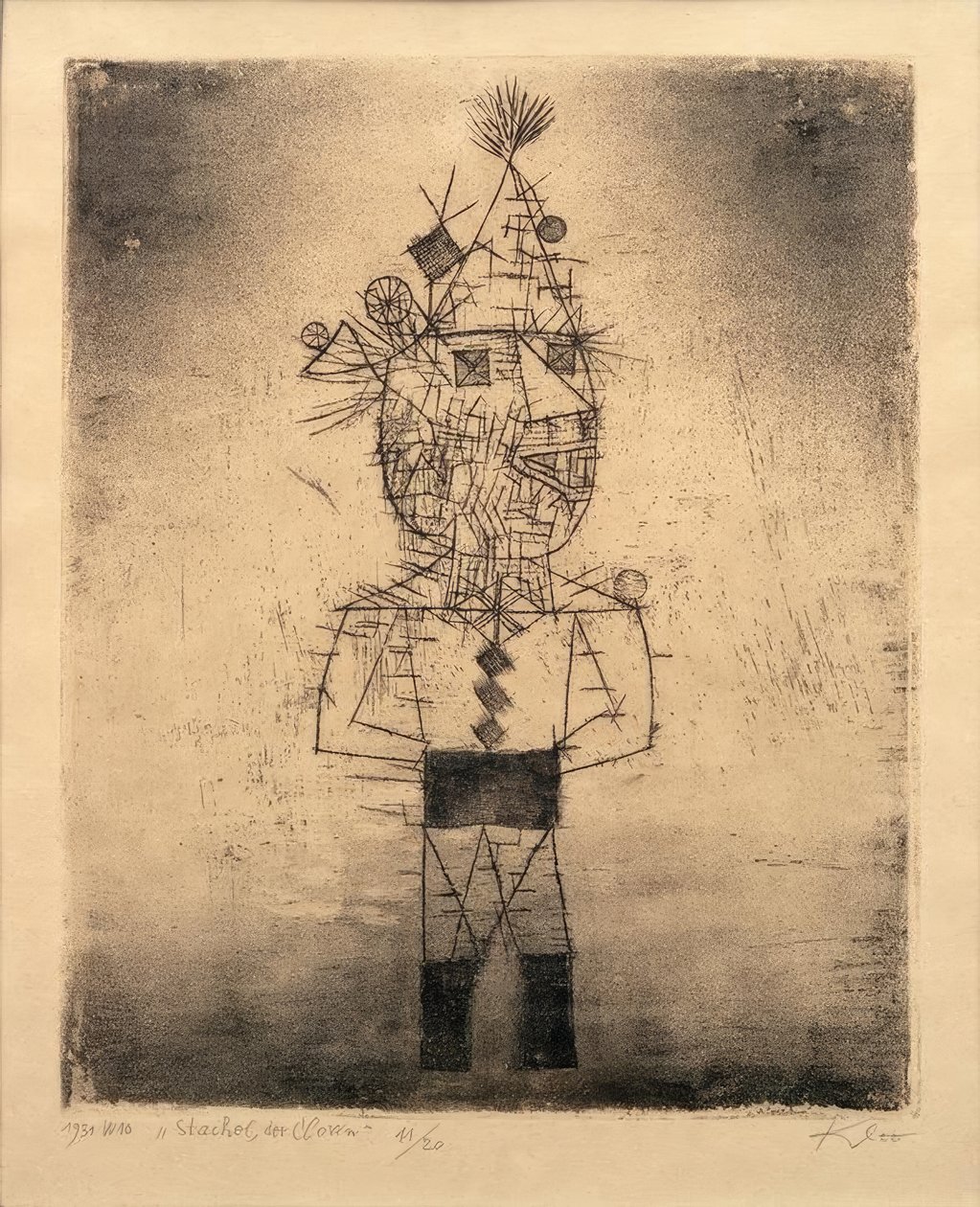 Stikk klovnen av Paul Klee