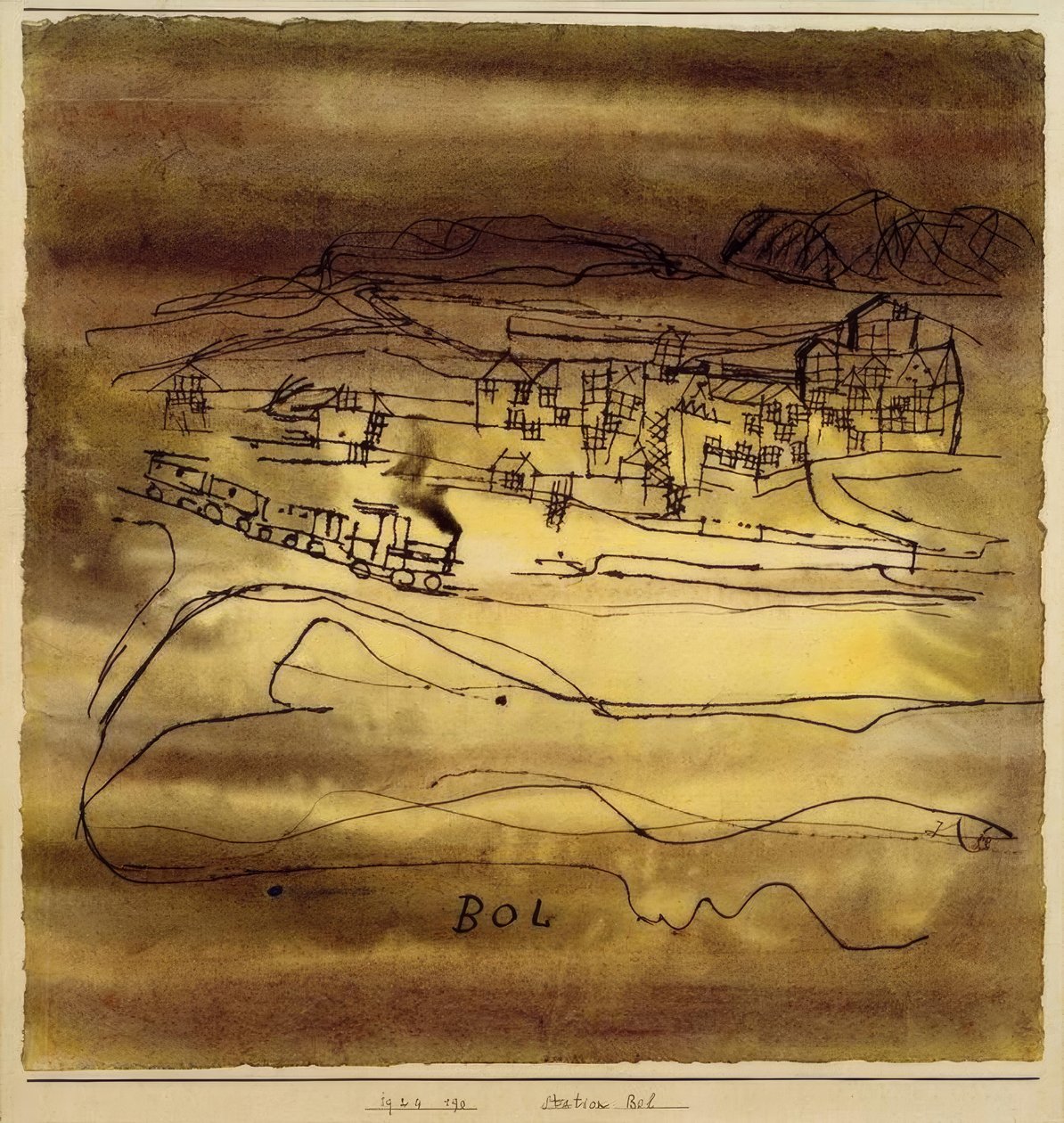 Stasjonsball av Paul Klee