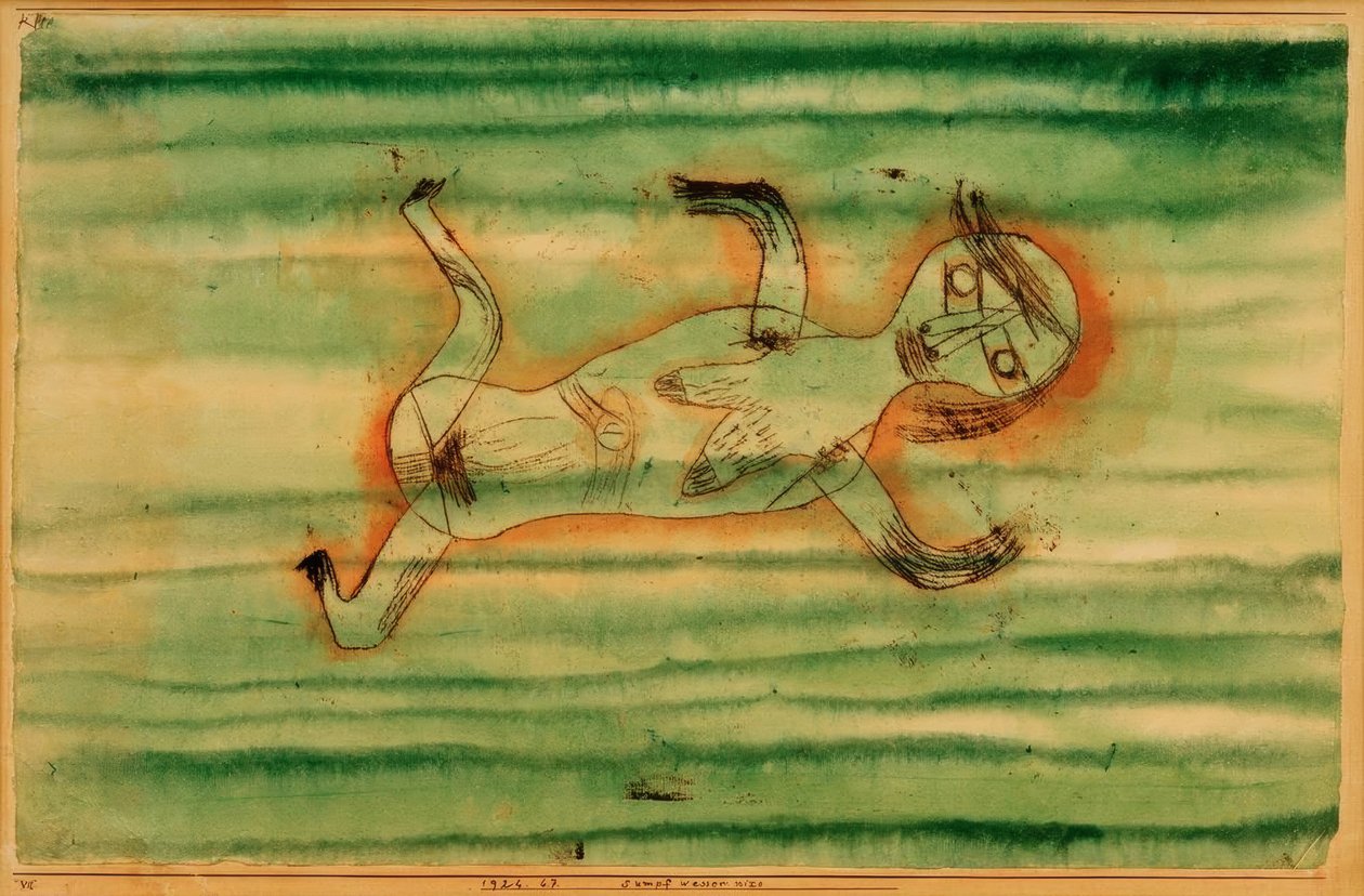 Sumpvann havfrue av Paul Klee