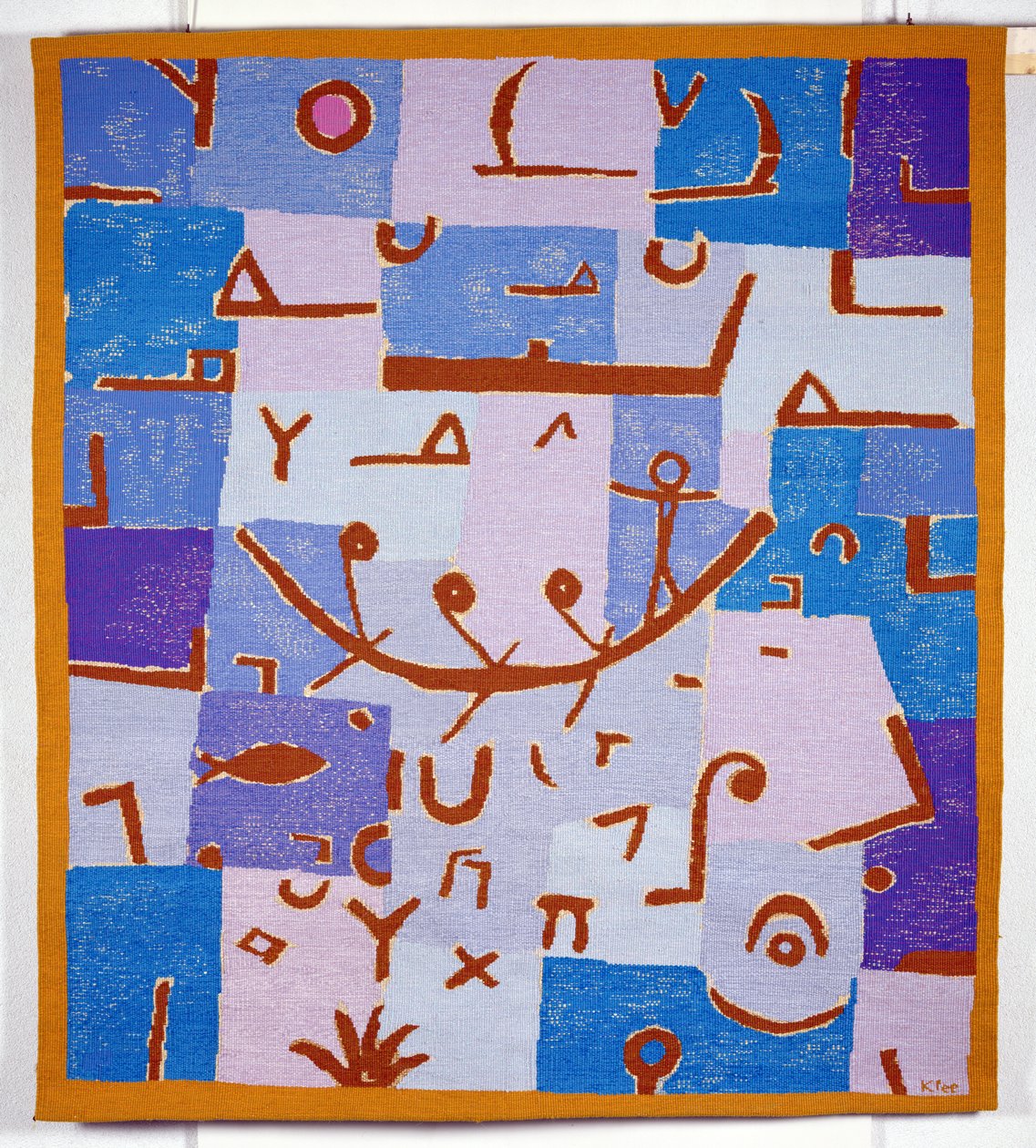 The Legend of the Nile, av P. Daquin etter en pastelltegning, 1971 av Paul Klee
