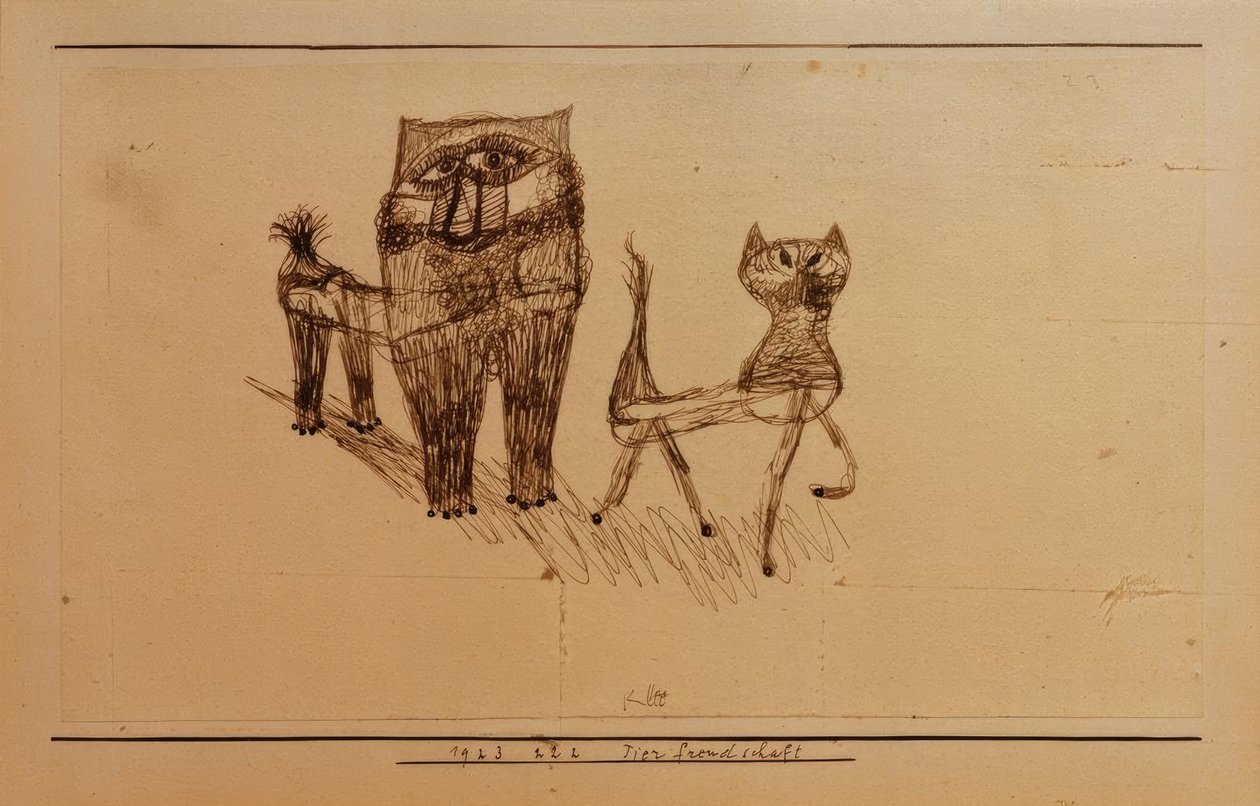 Dyrevennskap av Paul Klee