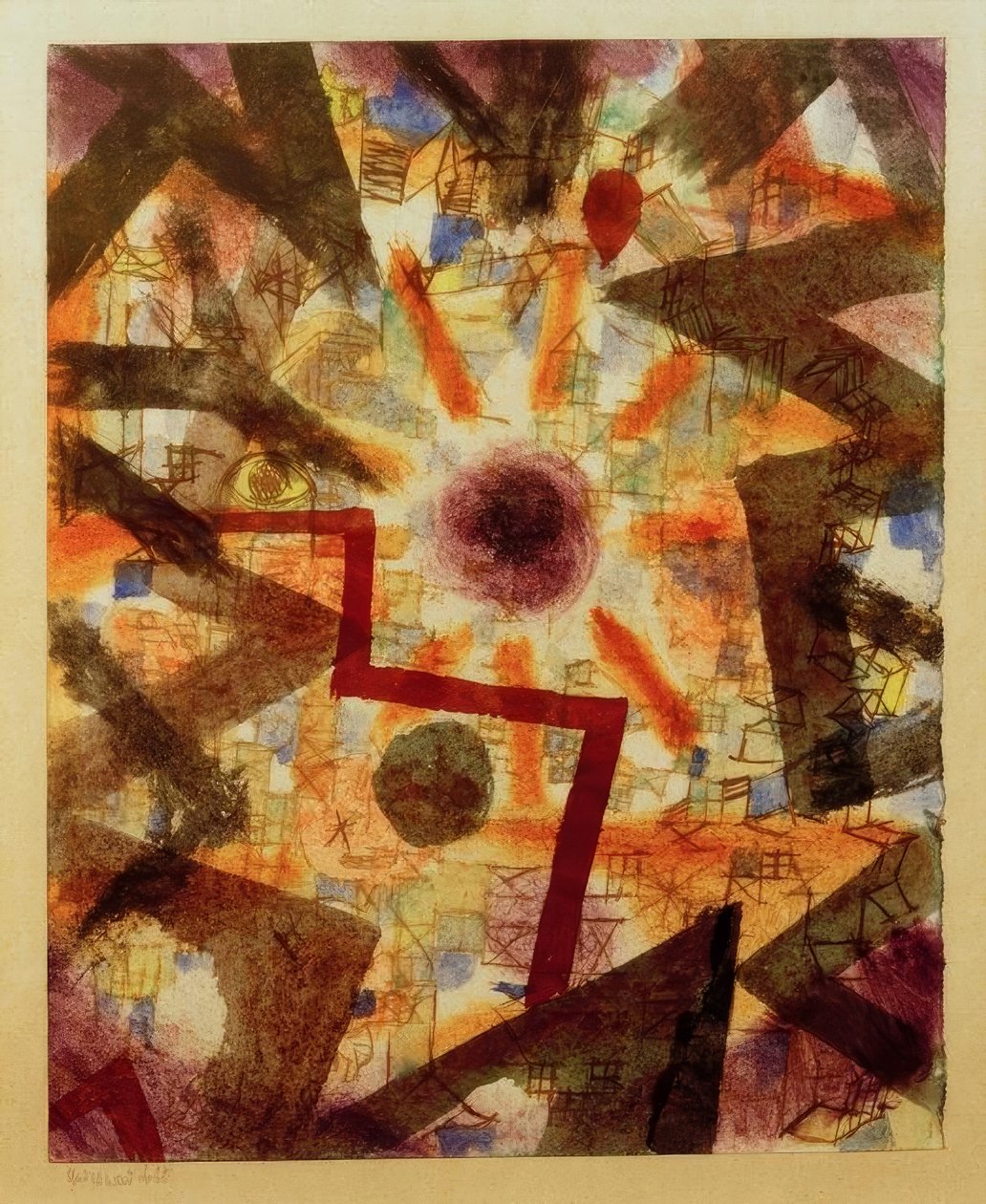 Og det var lys av Paul Klee