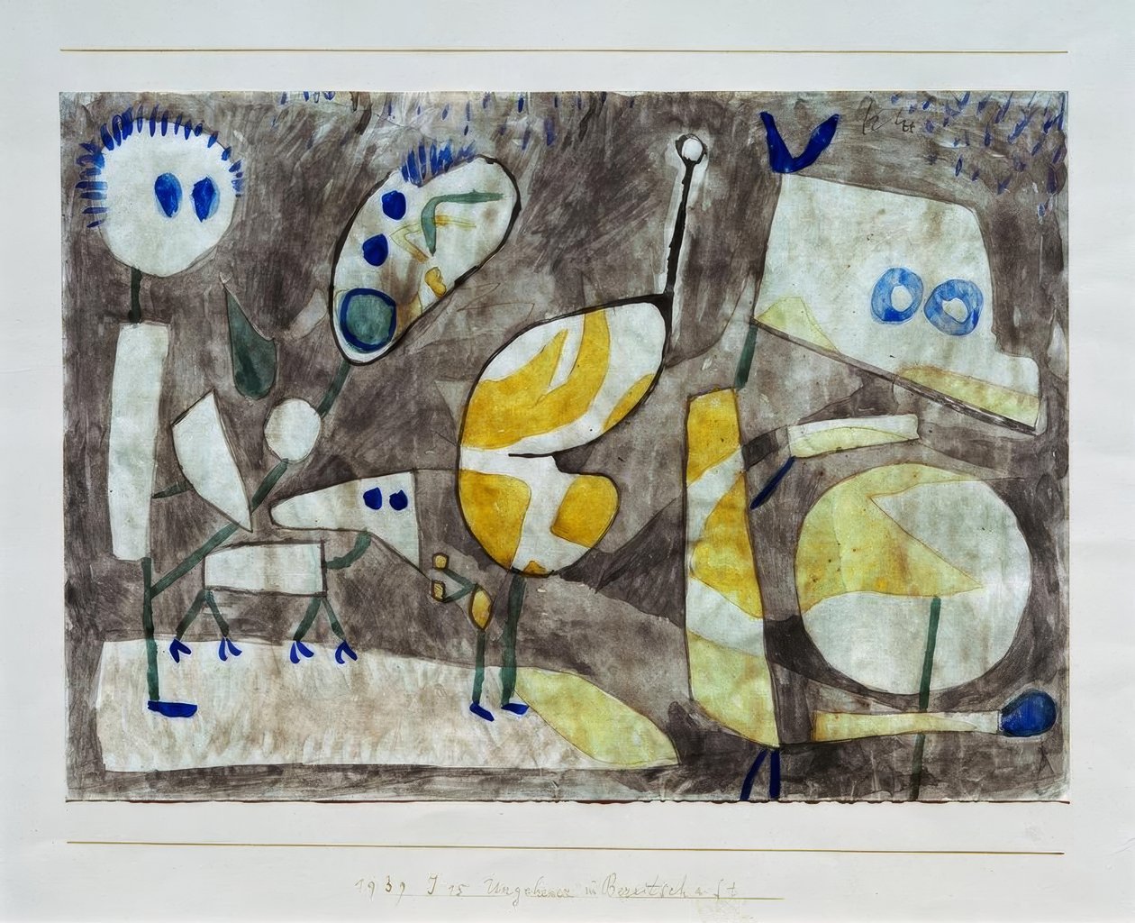Monster i beredskap av Paul Klee