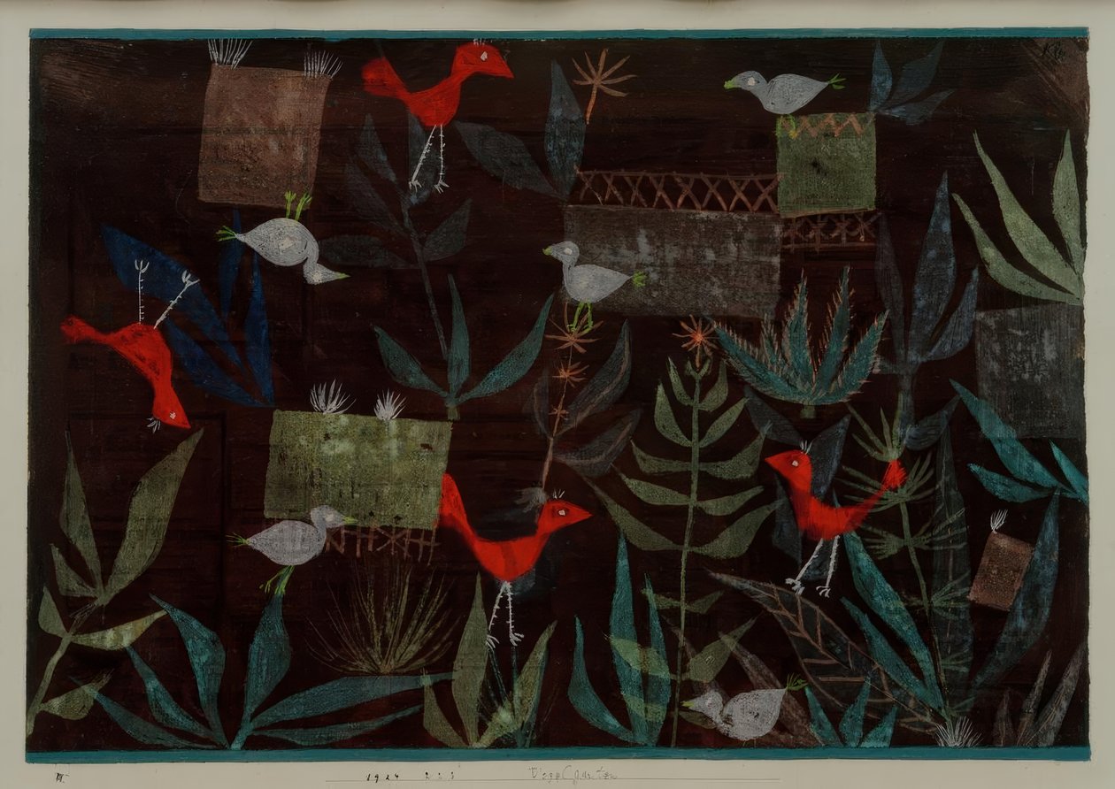 Fuglehage av Paul Klee