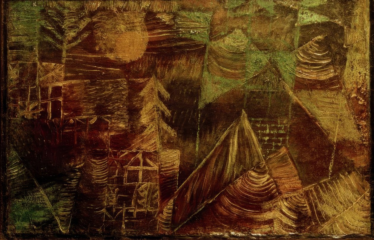 Skogsermitage av Paul Klee