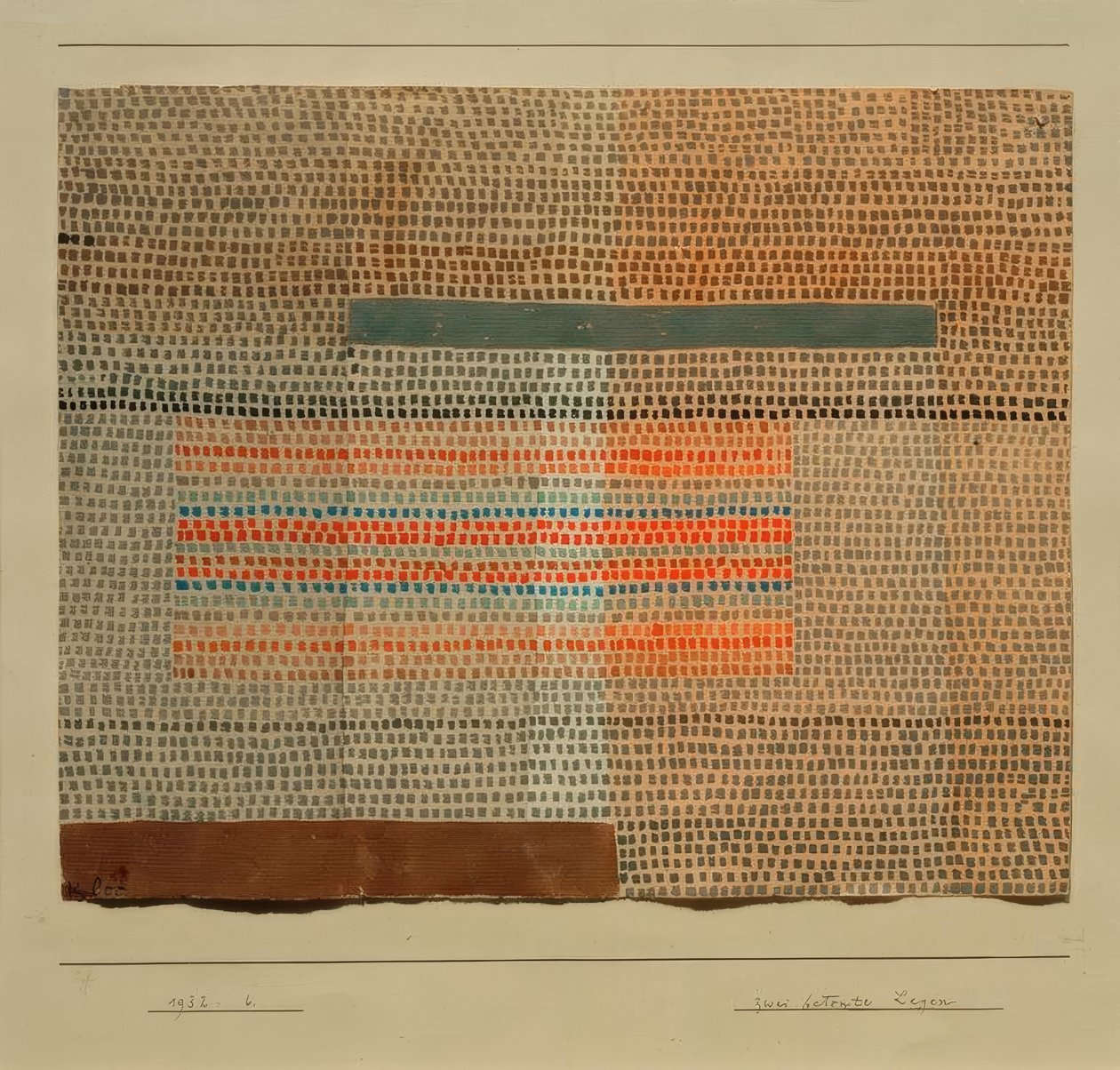 To stressede stillinger av Paul Klee