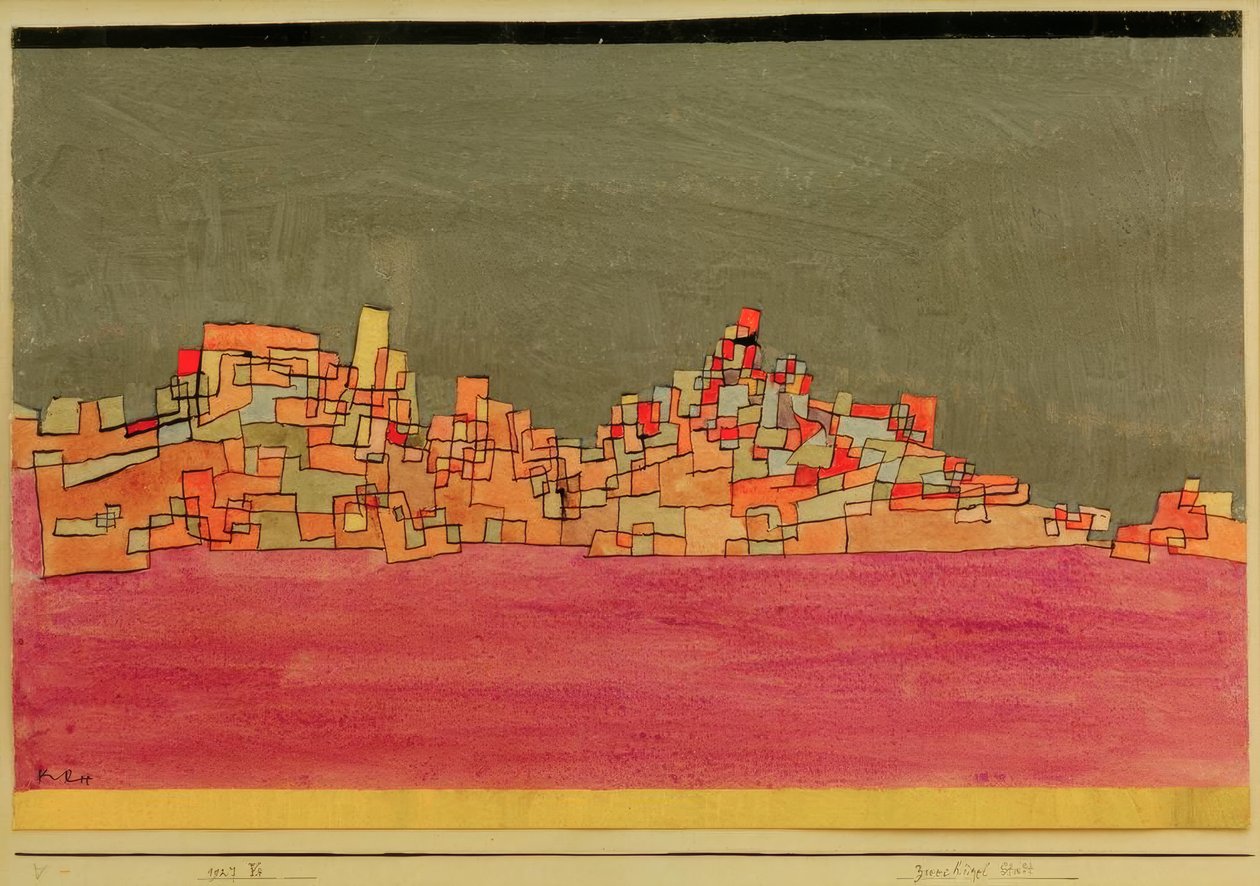 By med to åser av Paul Klee