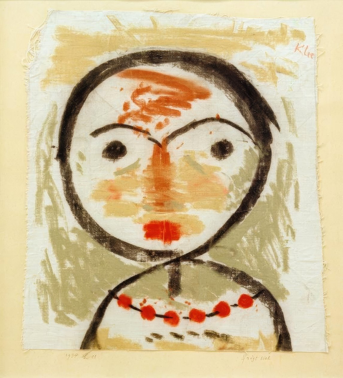 lurer på av Paul Klee