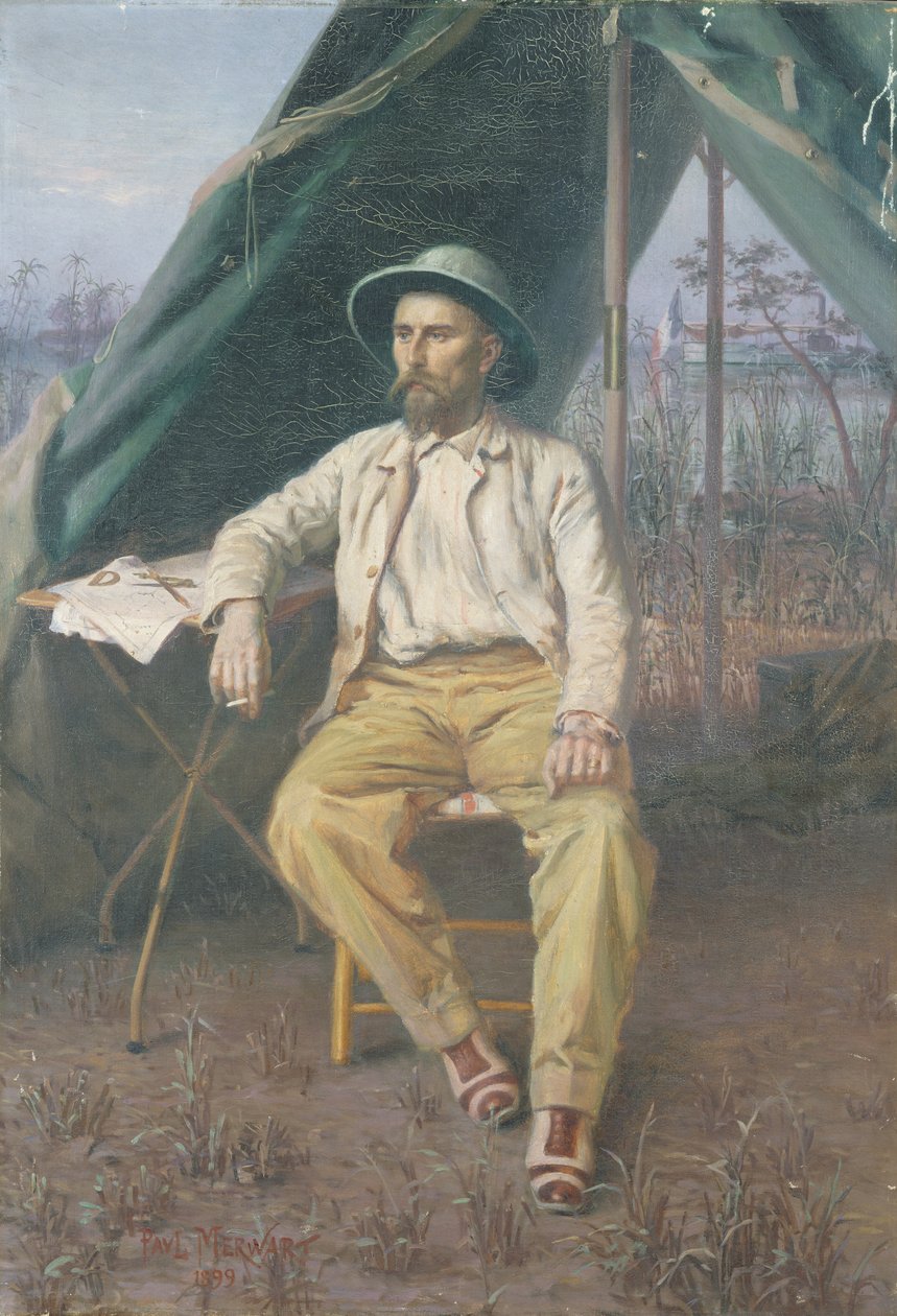 Emile Gentil (1866-1914) 1899 av Paul Merwart