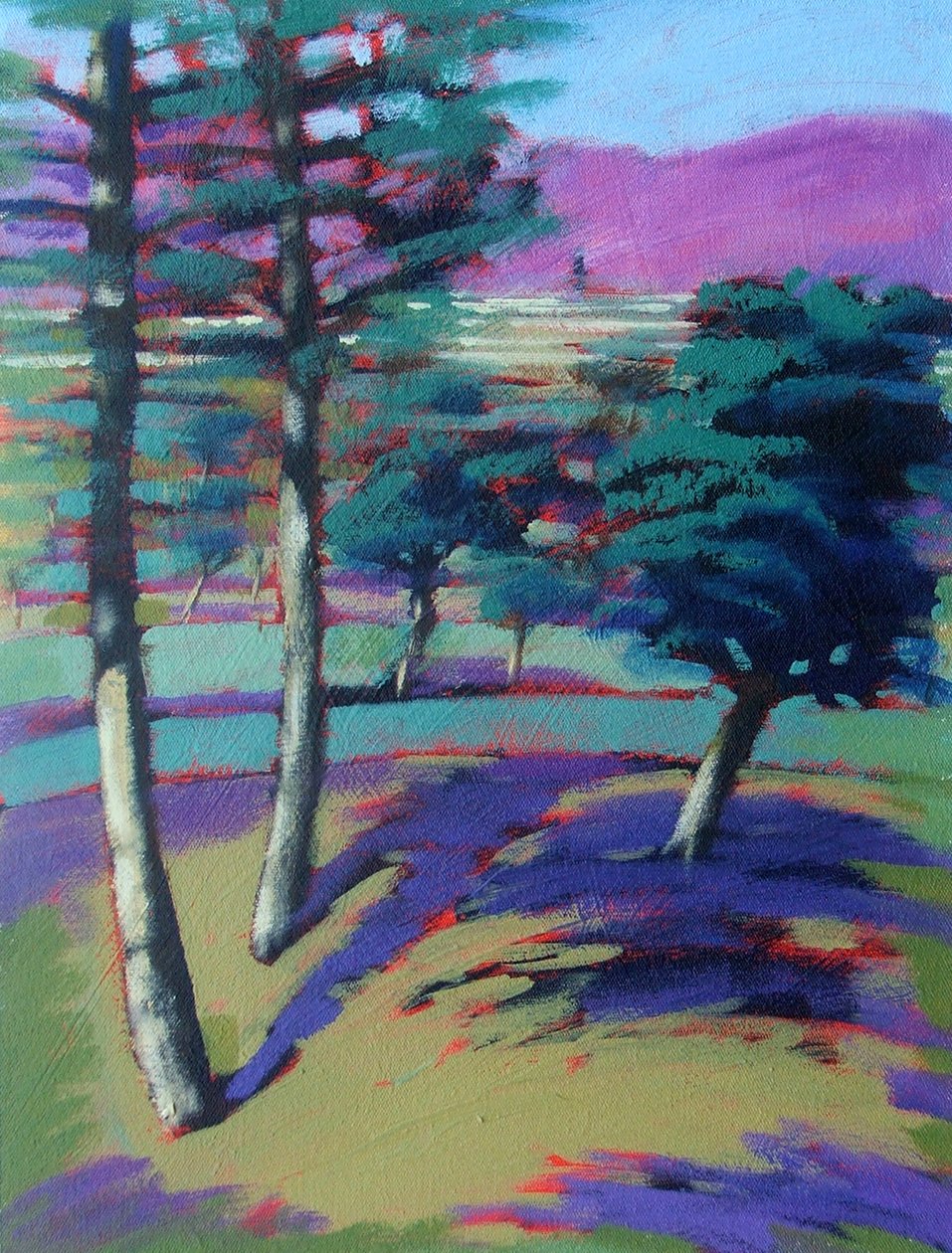 Sunny Afternoon (akryl på lerret) av Paul Powis