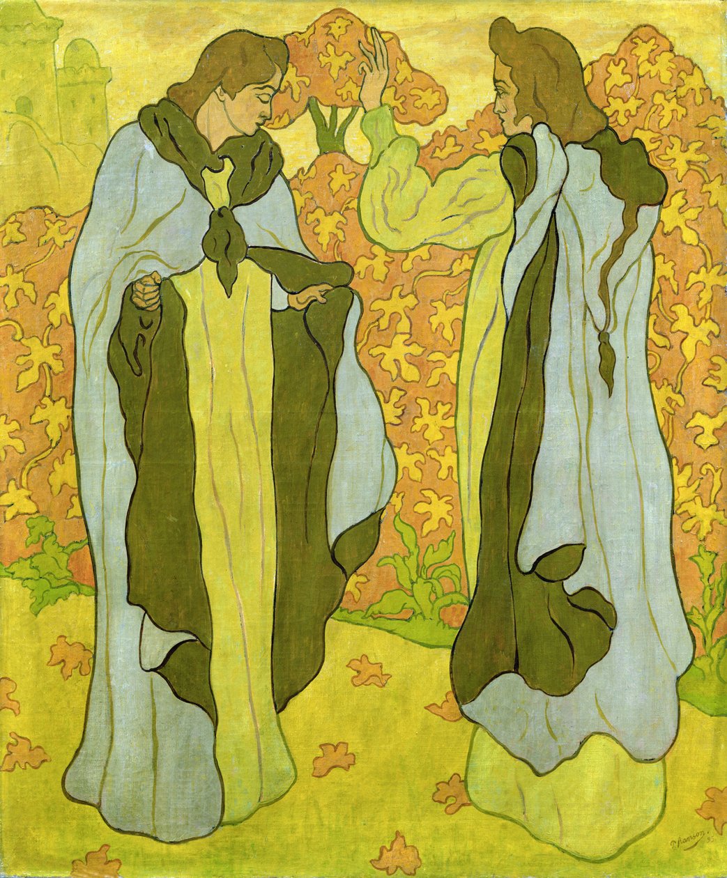 De to nåder, 1895 av Paul Elie Ranson