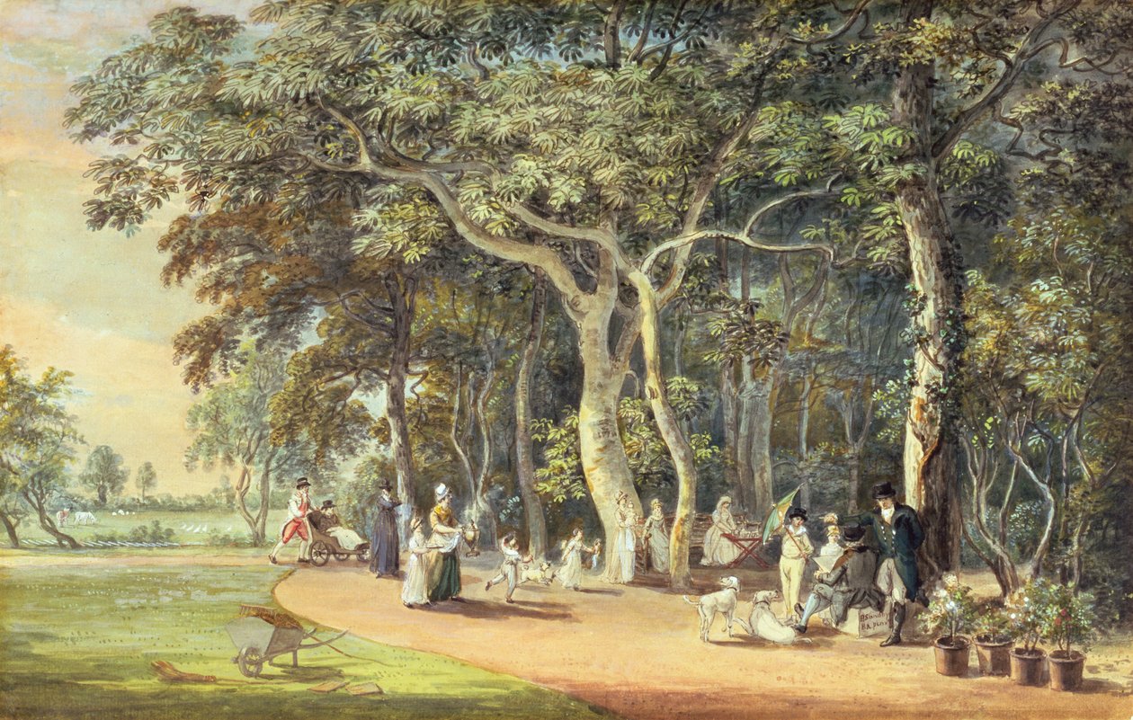 Englefield Green av Paul Sandby