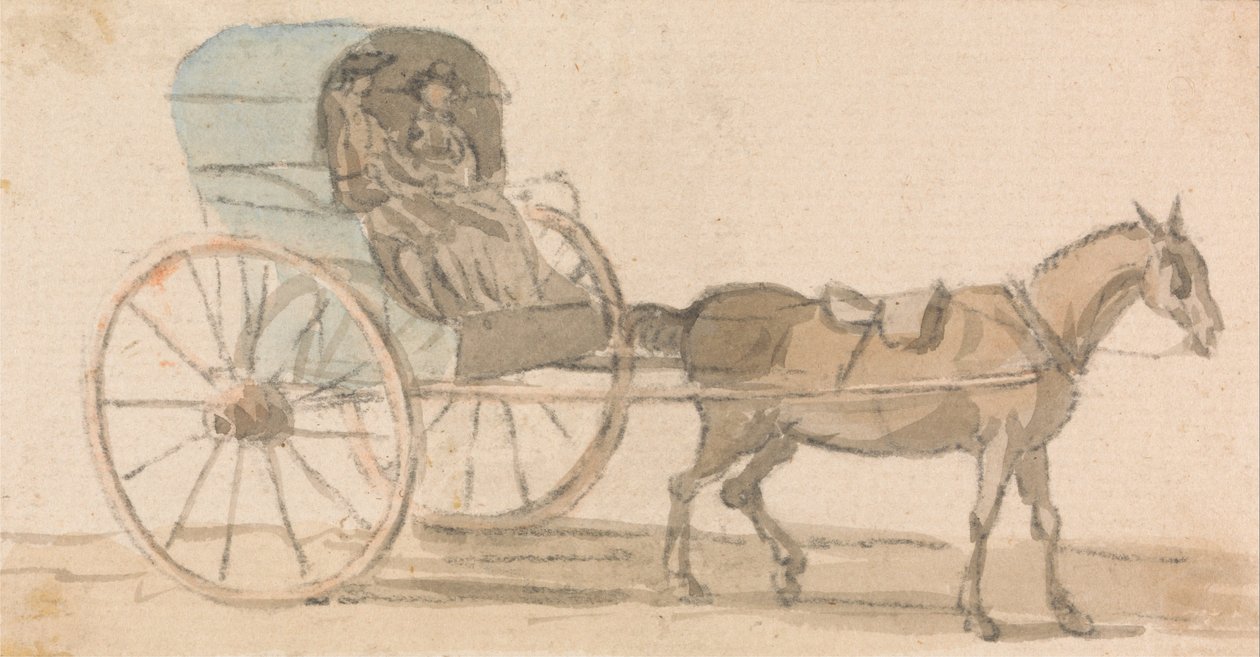 Ponni og hettejakke av Paul Sandby