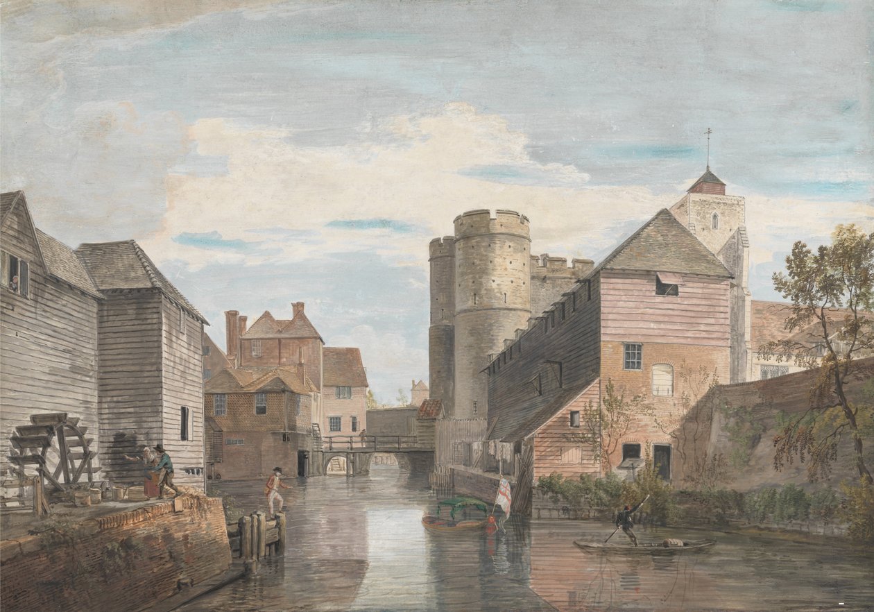 The Westgate, Canterbury av Paul Sandby
