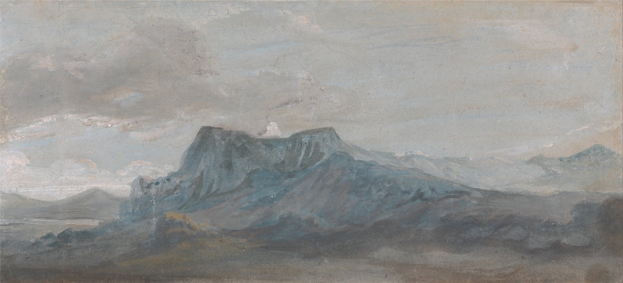 Welsh Mountain Study av Paul Sandby