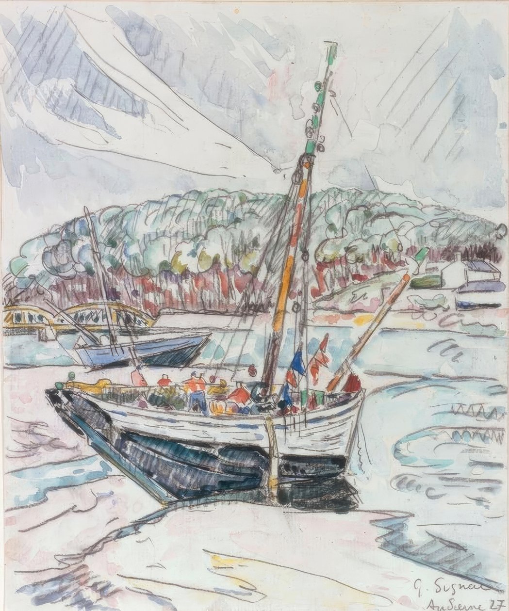 Audierne av Paul Signac