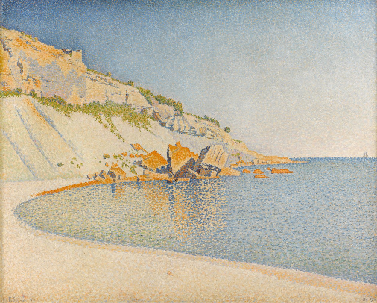 Cassis, Cap Lombard, Opus 196 av Paul Signac