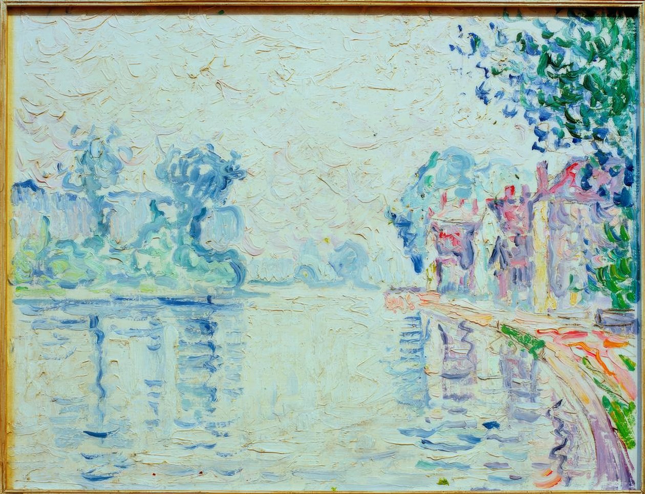 Seinen på Samois av Paul Signac