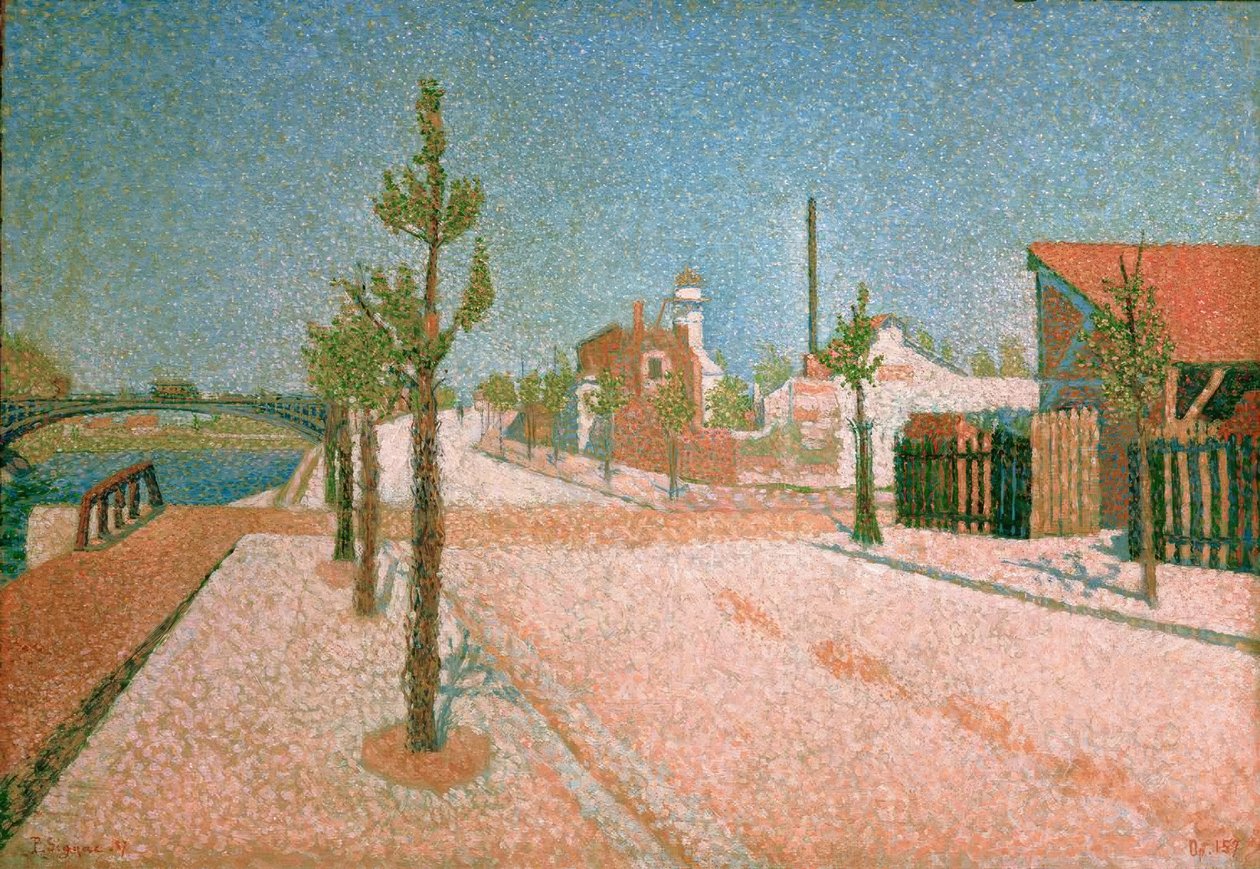 Quai de Clichy av Paul Signac