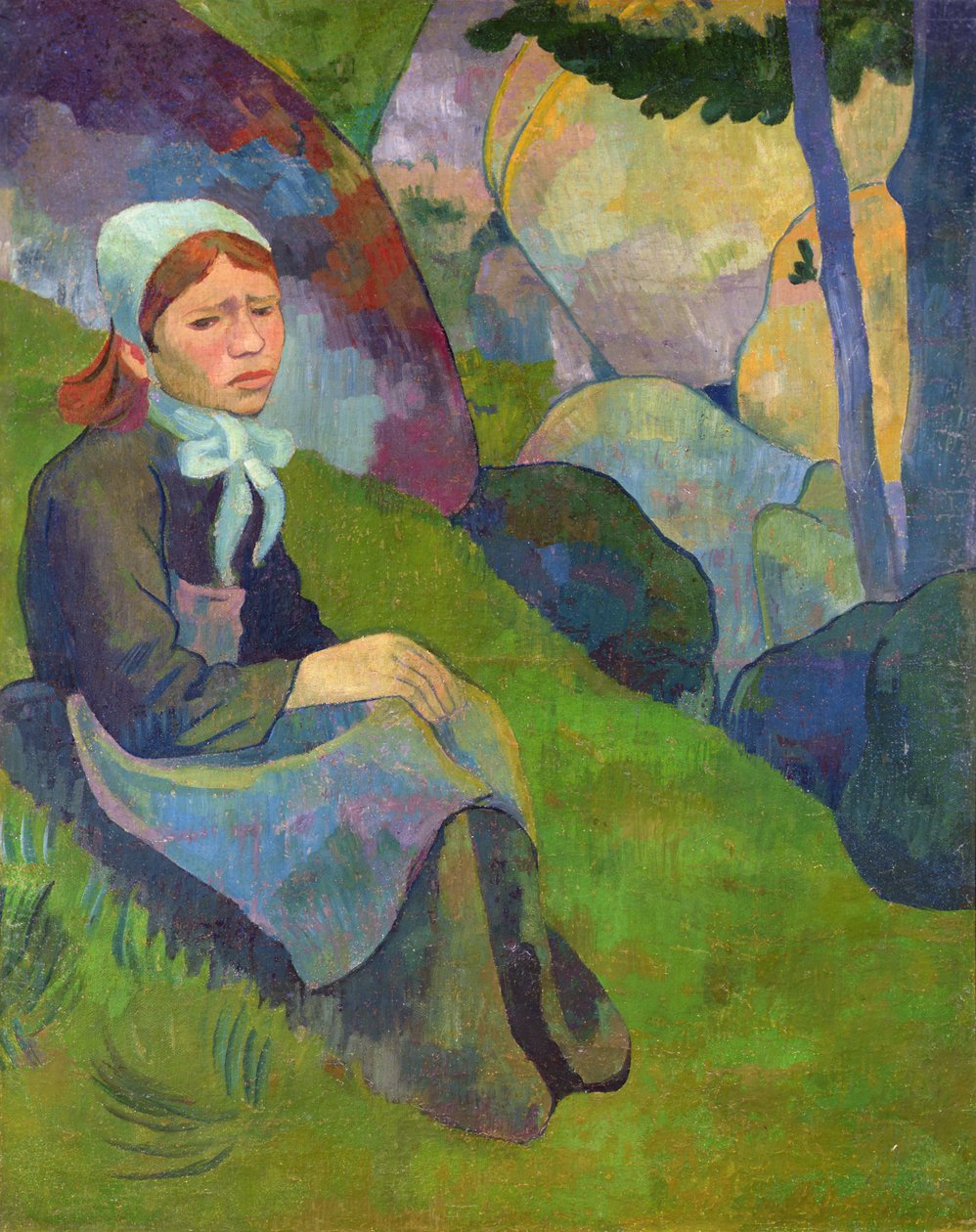 Ensomhet, Huelgoat-landskap, ca. 1892 av Paul Sérusier