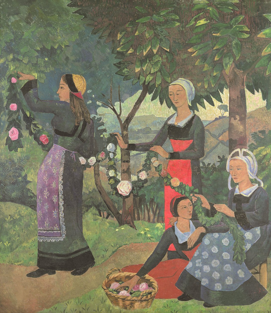 Rosekransen, ca. 1898 av Paul Sérusier