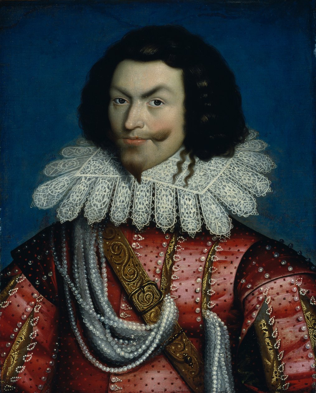 George Villiers (1592-1628) 1. hertug av Buckingham av Paul van Somer