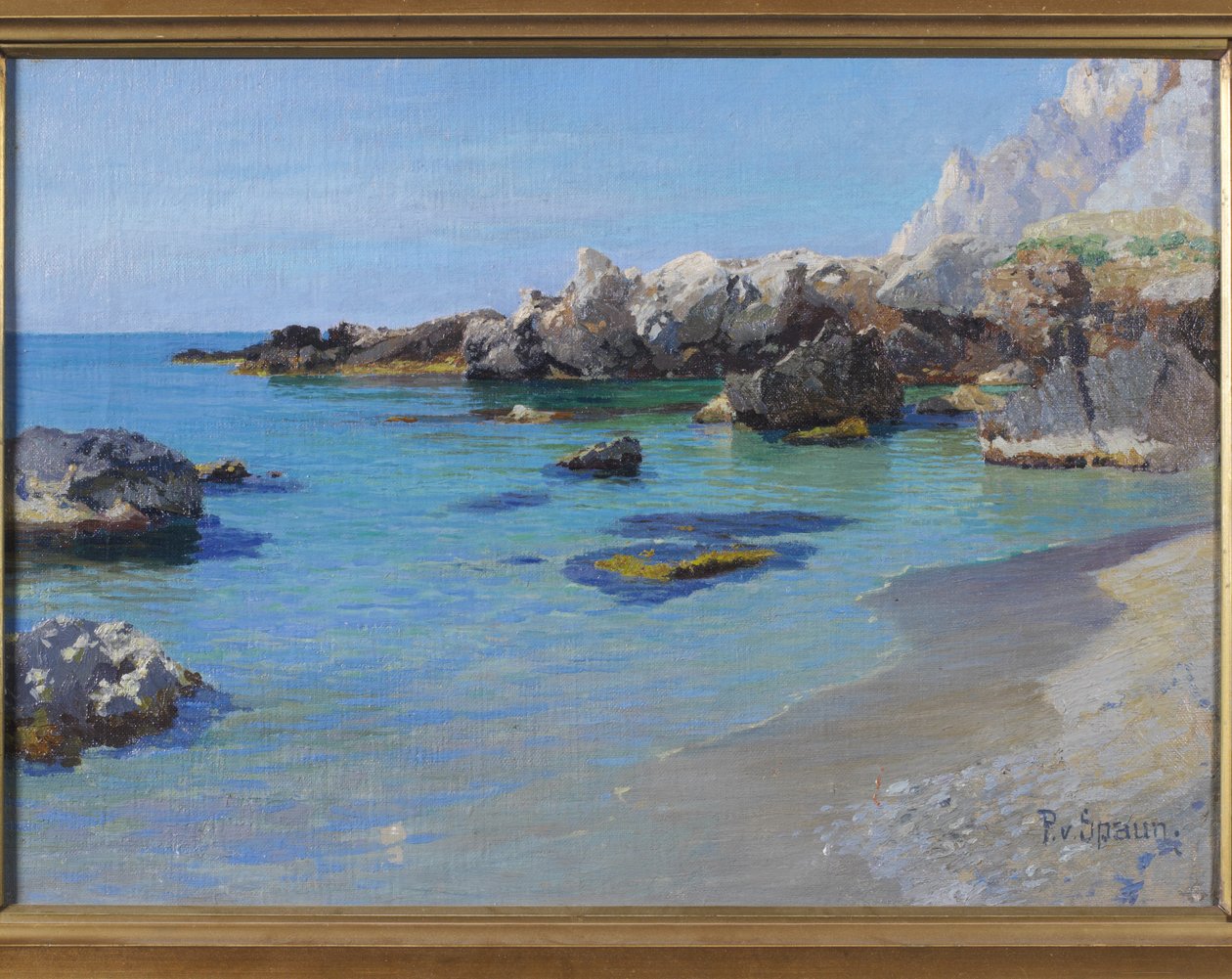 Capri av Paul von Spaun