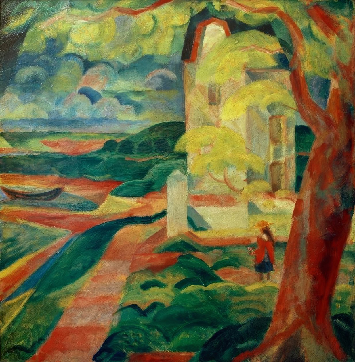 Huset på vannet av Paul Adolf Seehaus