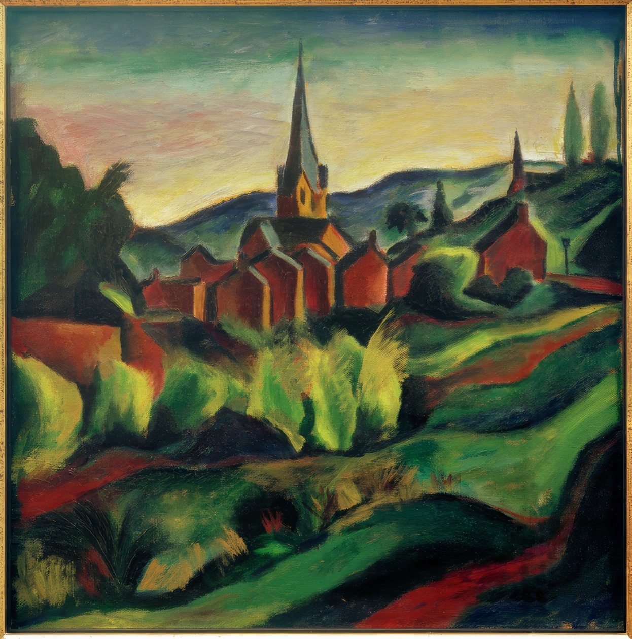 Kessenich nær Bonn av Paul Adolf Seehaus