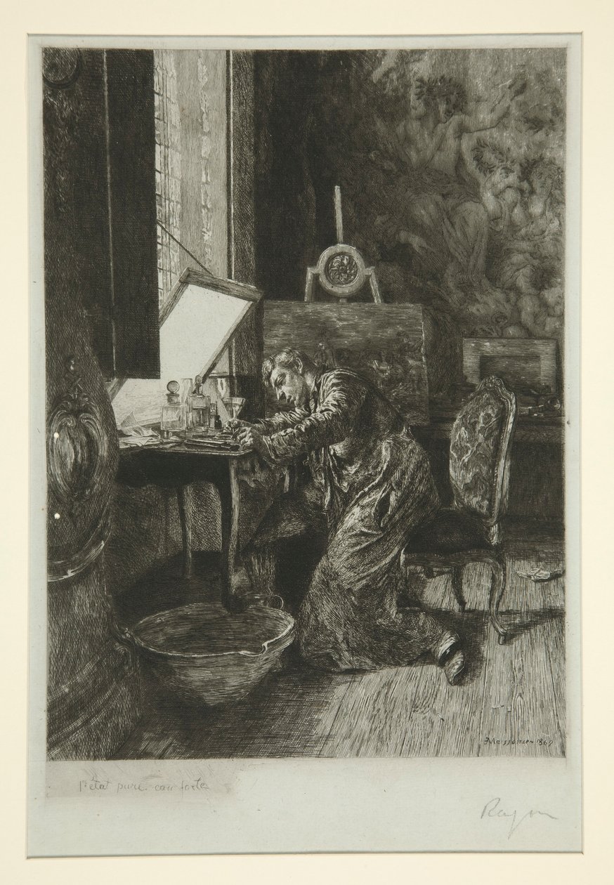 Maleren av Paul Adolphe Rajon