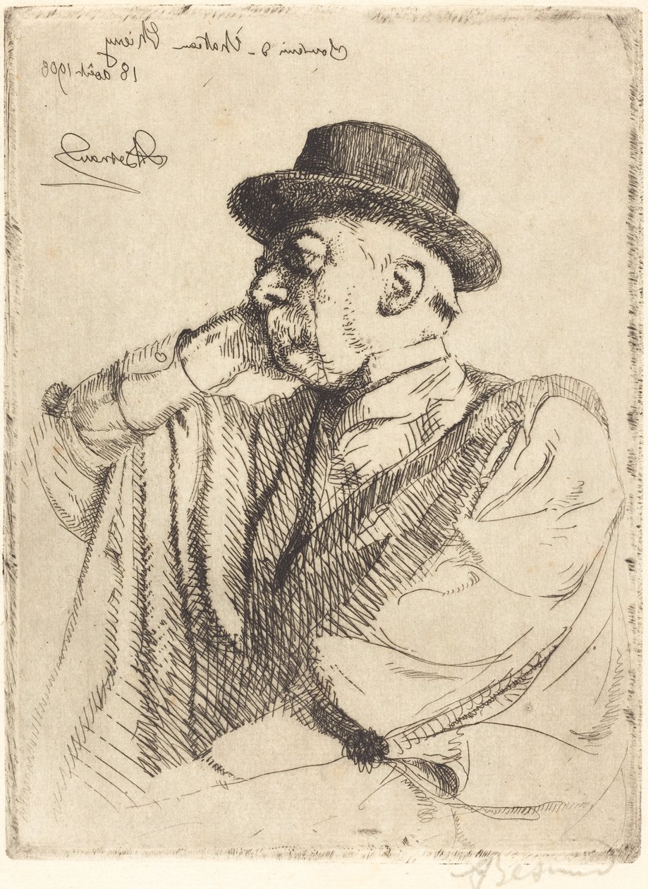 Edmond Pigalle, 1908. av Paul Albert Besnard
