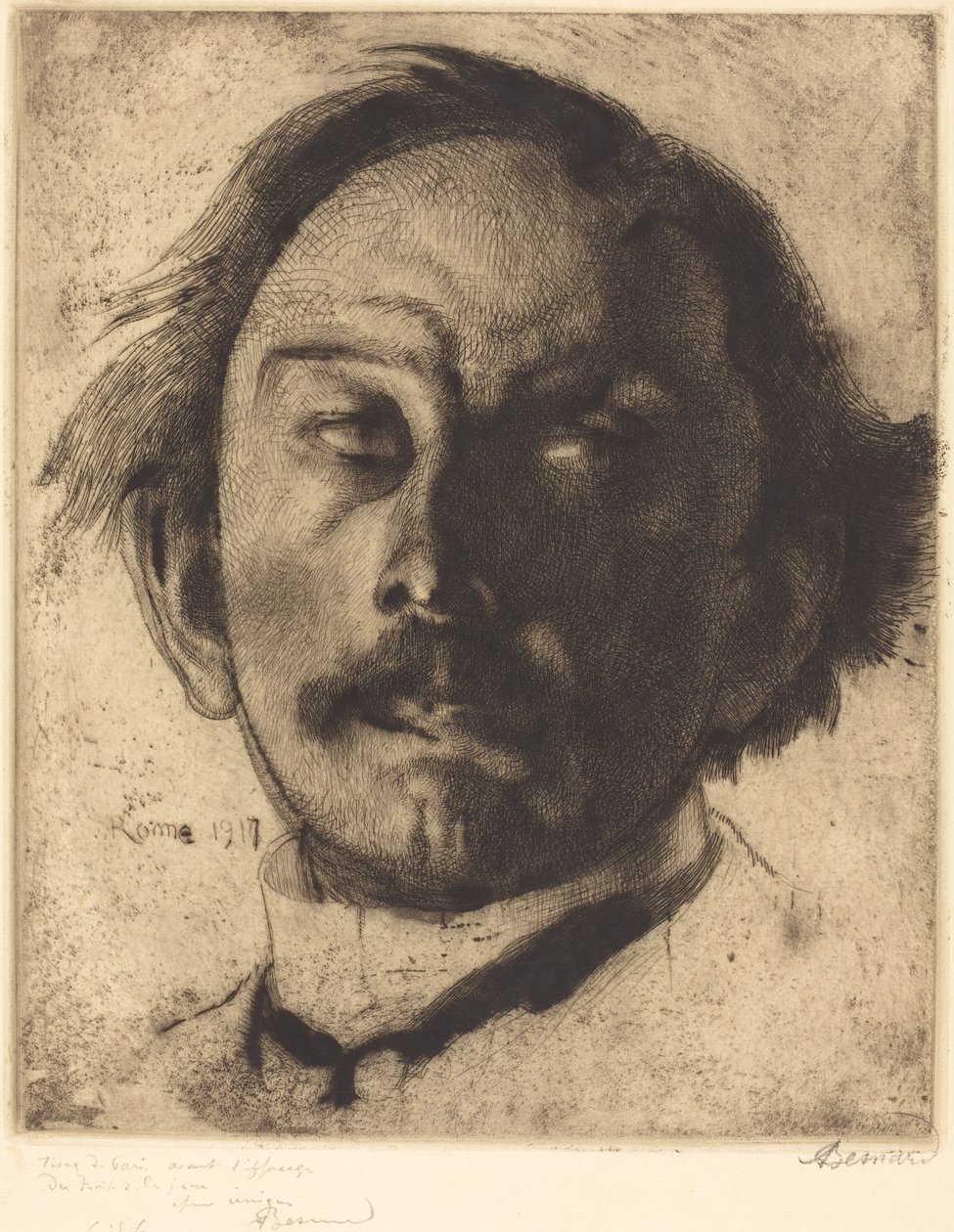 Jules Destrée, 1917. av Paul Albert Besnard