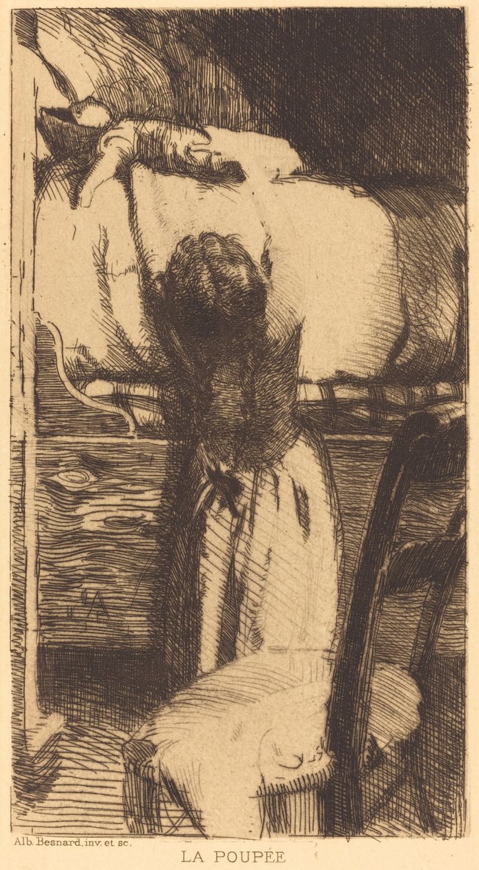 Dukken Dukken, 1888. av Paul Albert Besnard