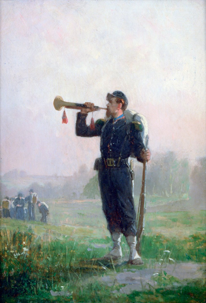 The Bugle, c1846-1890 av Paul Alexandre Protais