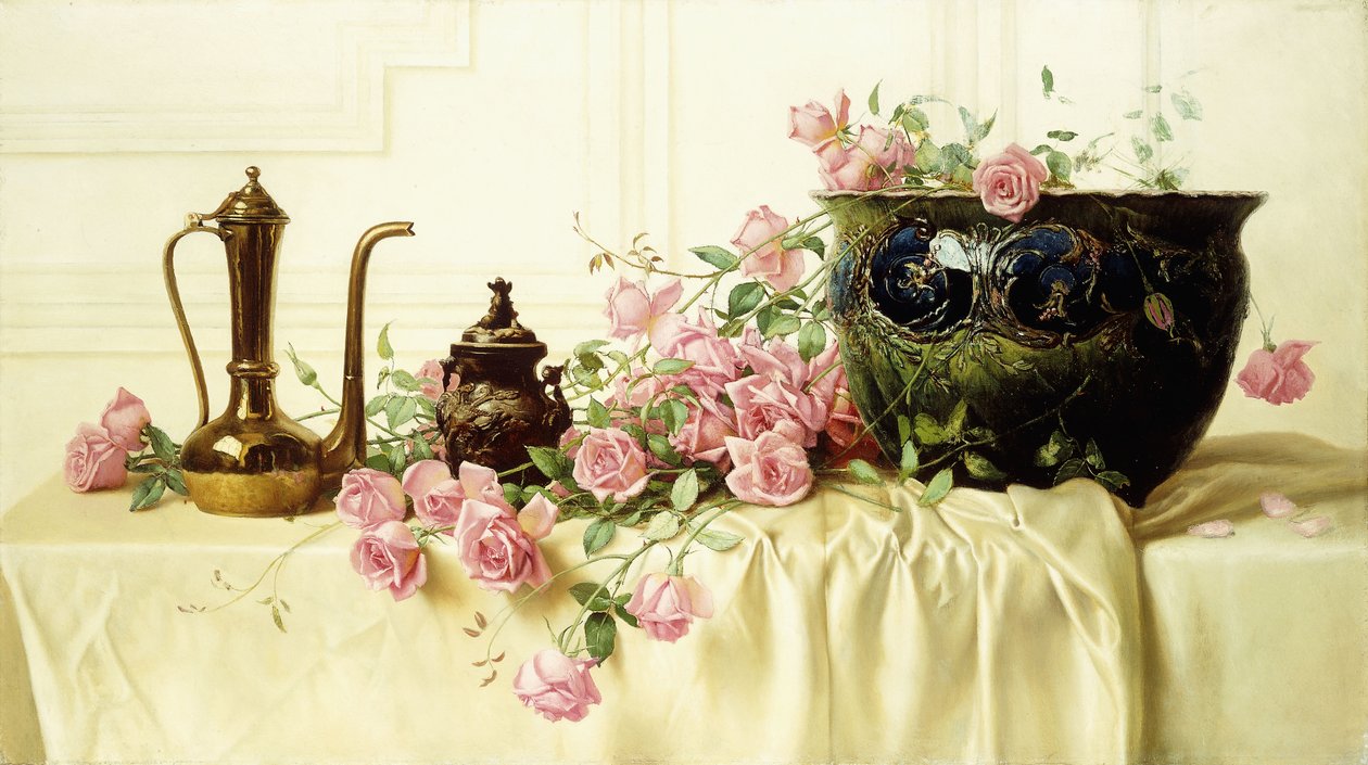 Rosa roser, av Paul Alfred de Curzon