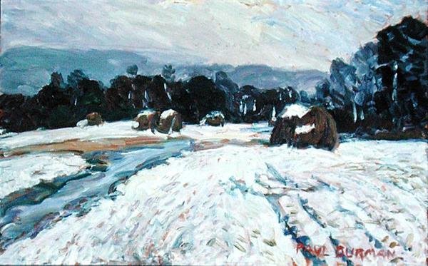 Første snøfall av Paul Burman