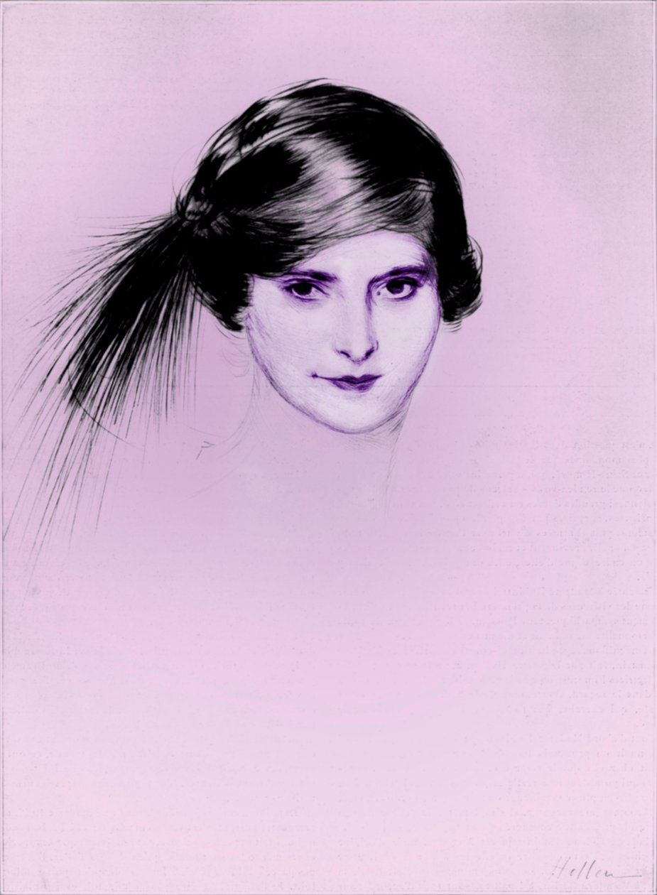 Helena Rubinstein av Paul César Helleu av Paul Cesar Helleu