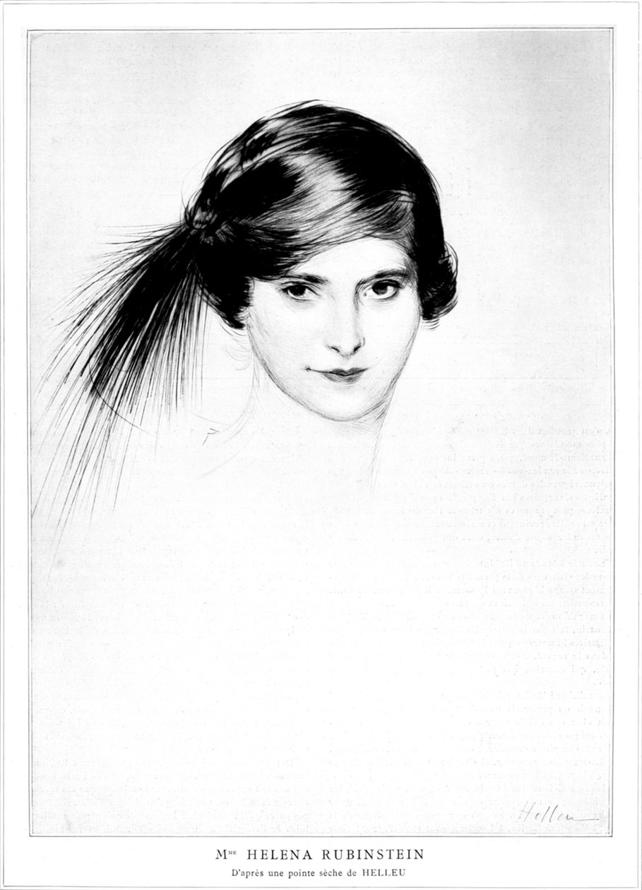 Helena Rubinstein av Paul César Helleu av Paul Cesar Helleu